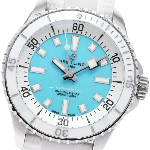 BREITLING Superocean Automatic 36 A17377 Light blue Dial Automatic Boy's _838388 - Picture 2 of 7